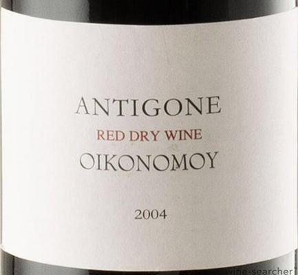 Domaine Economou Oikonomoy Antigone PGI Crete 2004