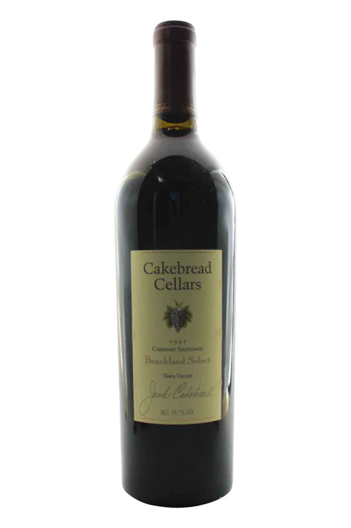 Cakebread Cabernet Benchland Select - 1996 (750ml)