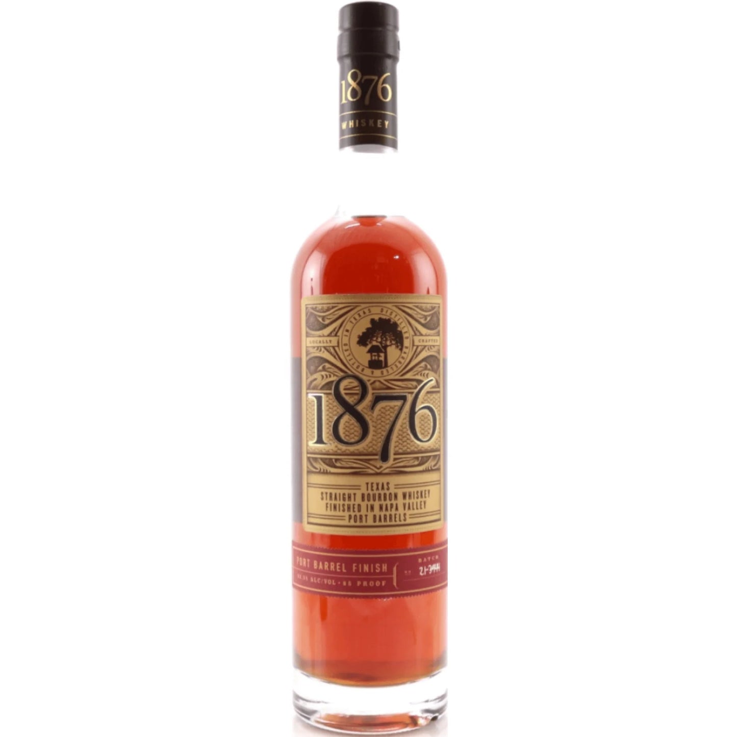 1876 Port Barrel Finished Bourbon Whiskey (750ml)