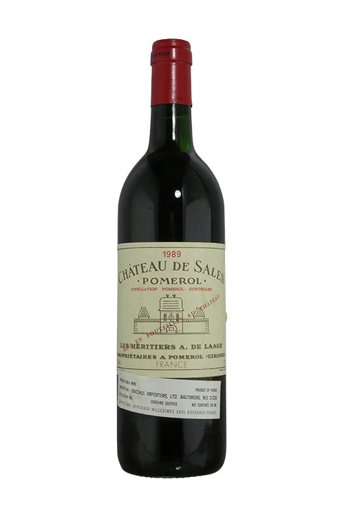 de Sales Pomerol - 1989 (750ml)
