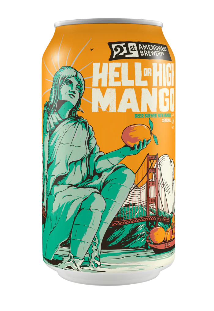 21st Amendment Hell or High Mango (12oz Can 6 Pk)