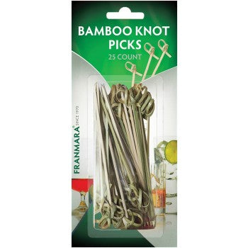 Franmara Bamboo Knot Picks 25ct (NA-Weighted)