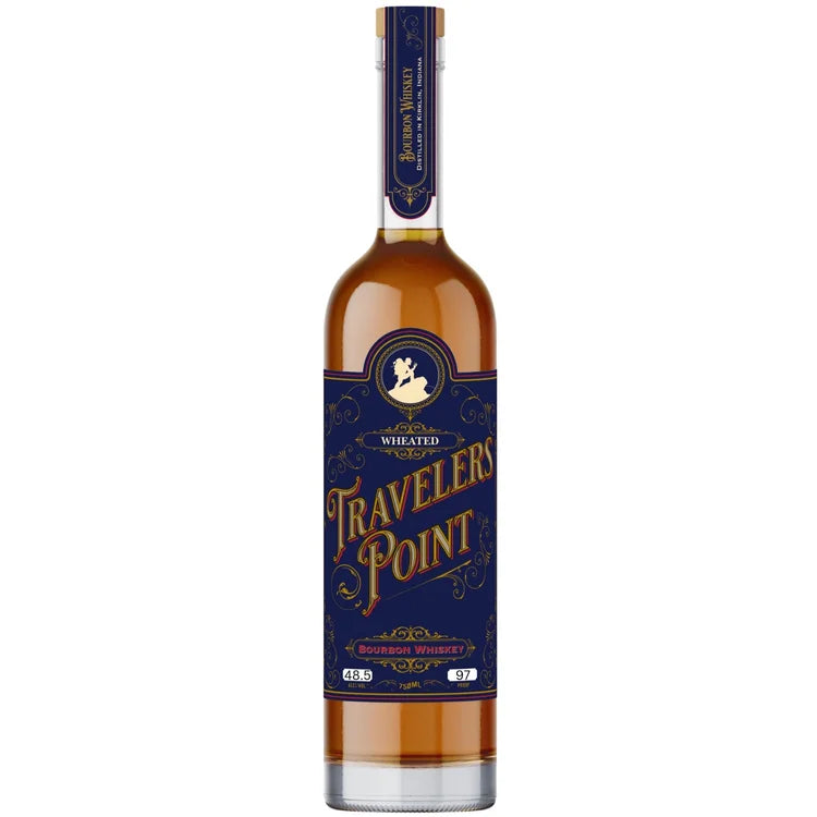 Travelers Point 97 Proof Wheated Bourbon Whiskey (750ml)
