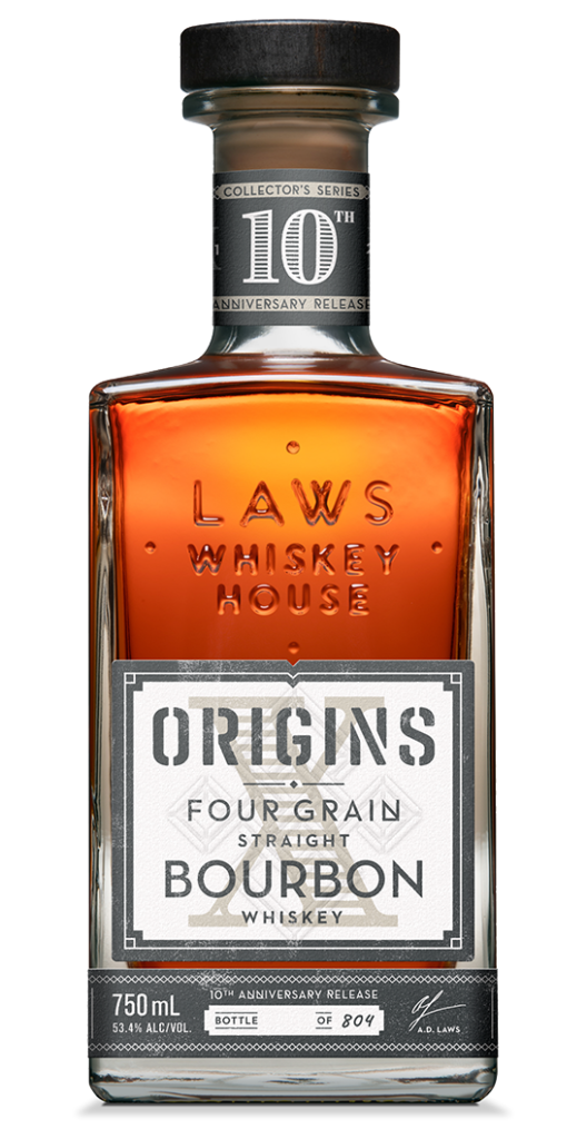 Laws Origins Series Release Straight Bourbon 59% (750ml)