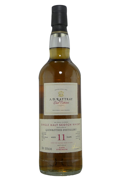 A.D. Rattray Cask Collection Glenrothes 11year cask #166 (700ml)
