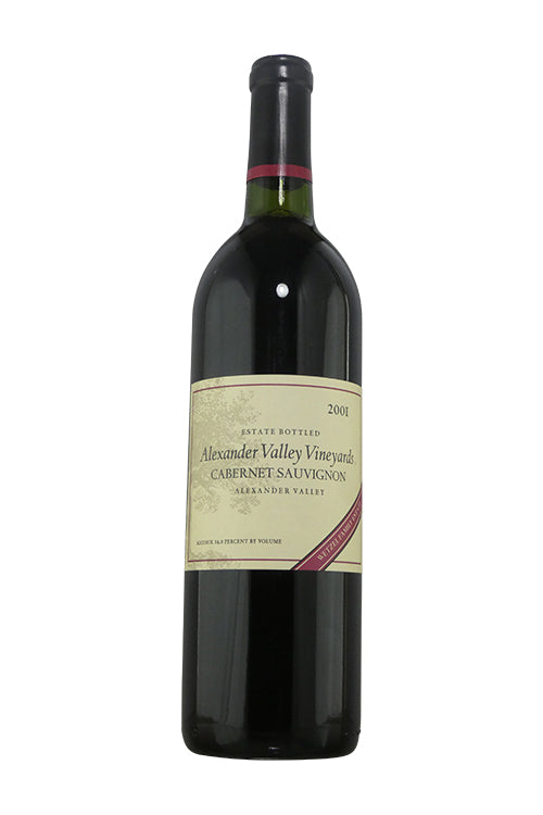Alexander Valley Vineyards Wetzel Family Estate Cabernet Sauvignon - 2001 (750ml)