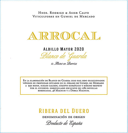 Arrocal Blanco de Guarda Ribera del Duero - 2021 (750ml)