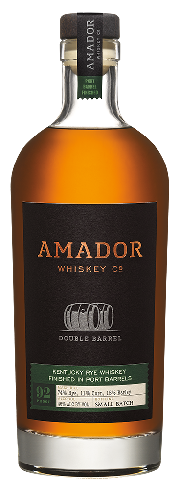 Amador Double Barrel Rye Port Finish 92 proof (750ml)