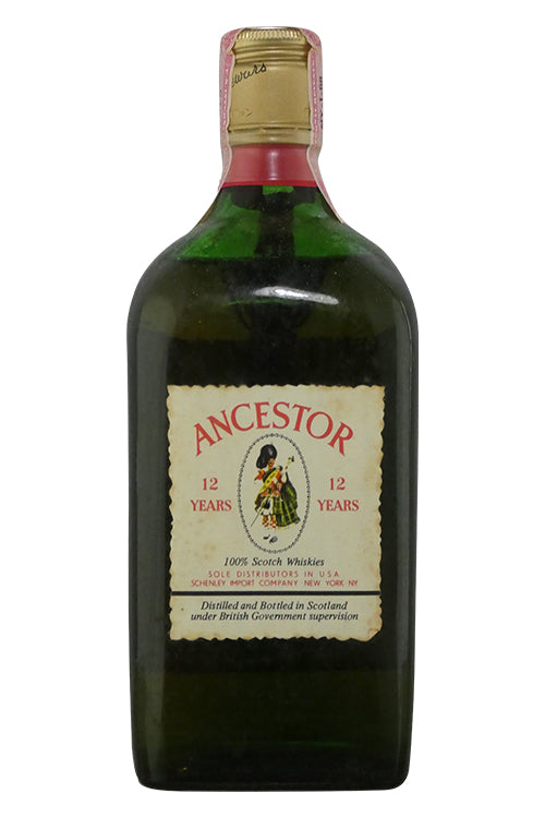 Dewar's Ancestor Rare Old Blended Scotch Whisky 12 Year In Box 1970's (750ml)