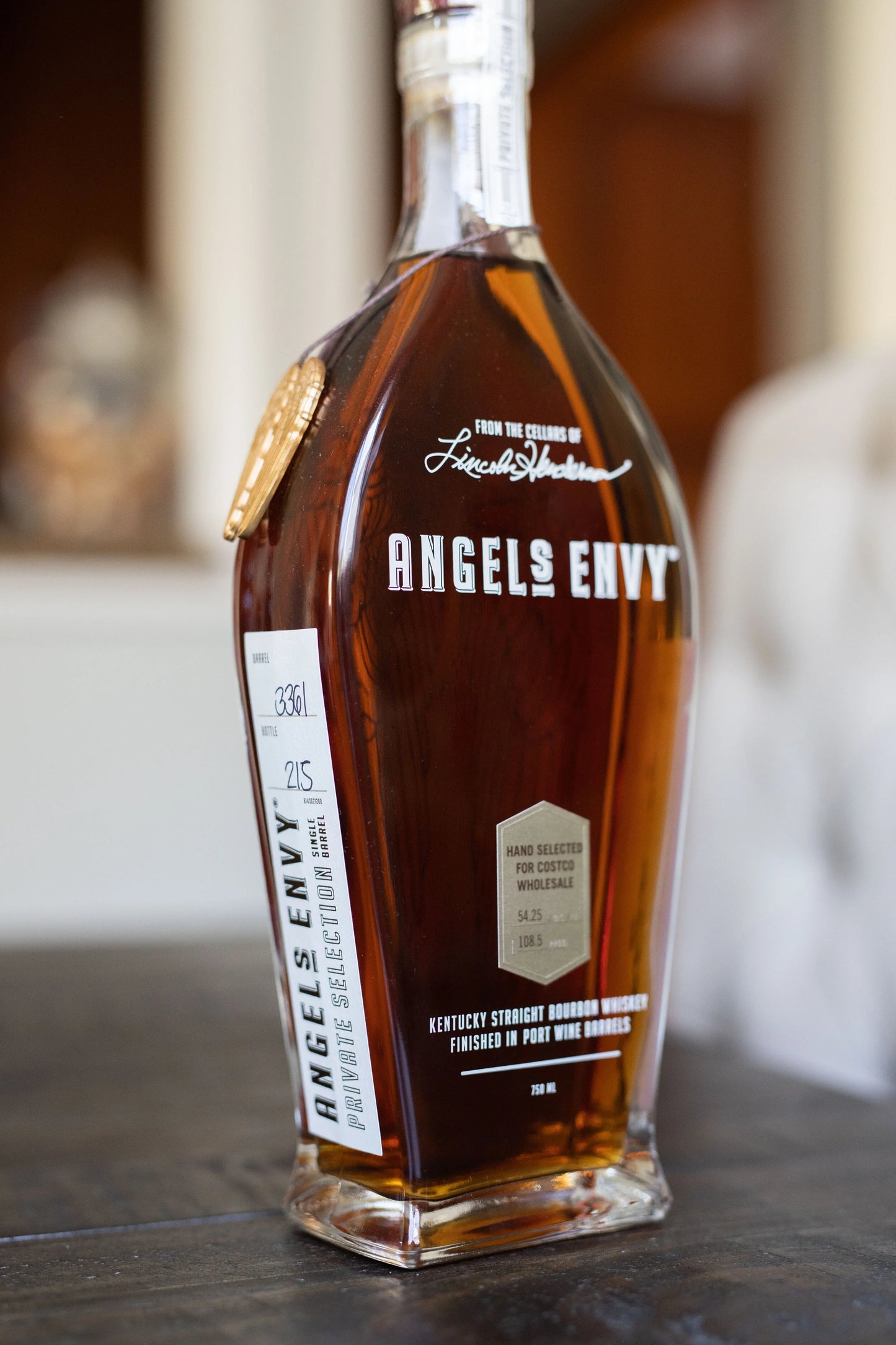 Angel's Envy Private Selection Single Barrel Kentucky Straight Bourbon Whiskey (750ml)