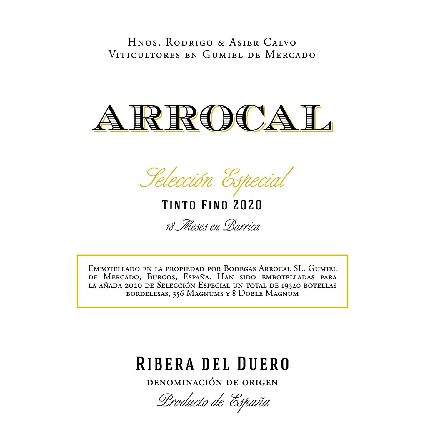 Arrocal Seleccion Especial - 2020 (750ml)