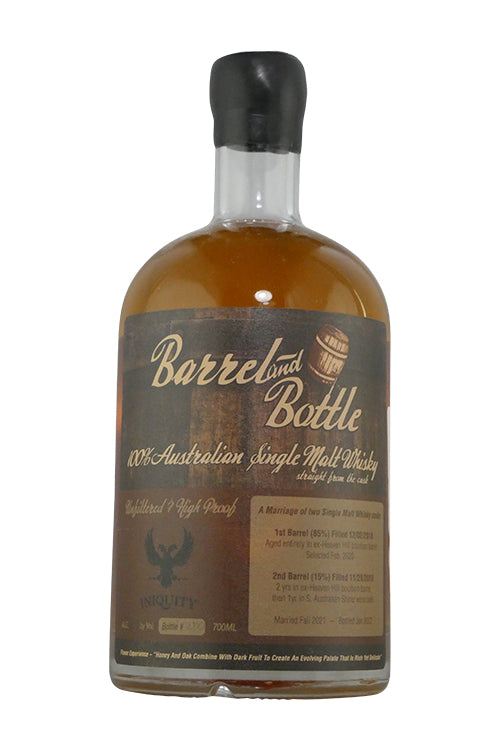 Barrel and bottle Single Malt (750ml)