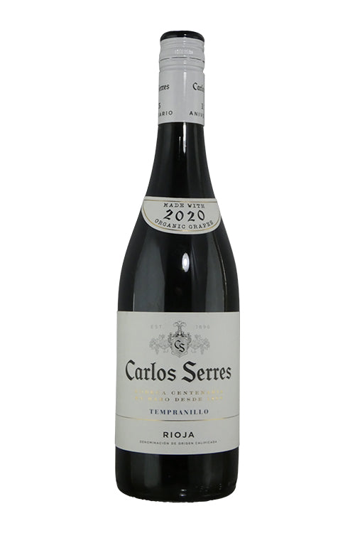 Bodegas Carlos Serres Rioja Tempranillo Organic - 2020 (750ml)