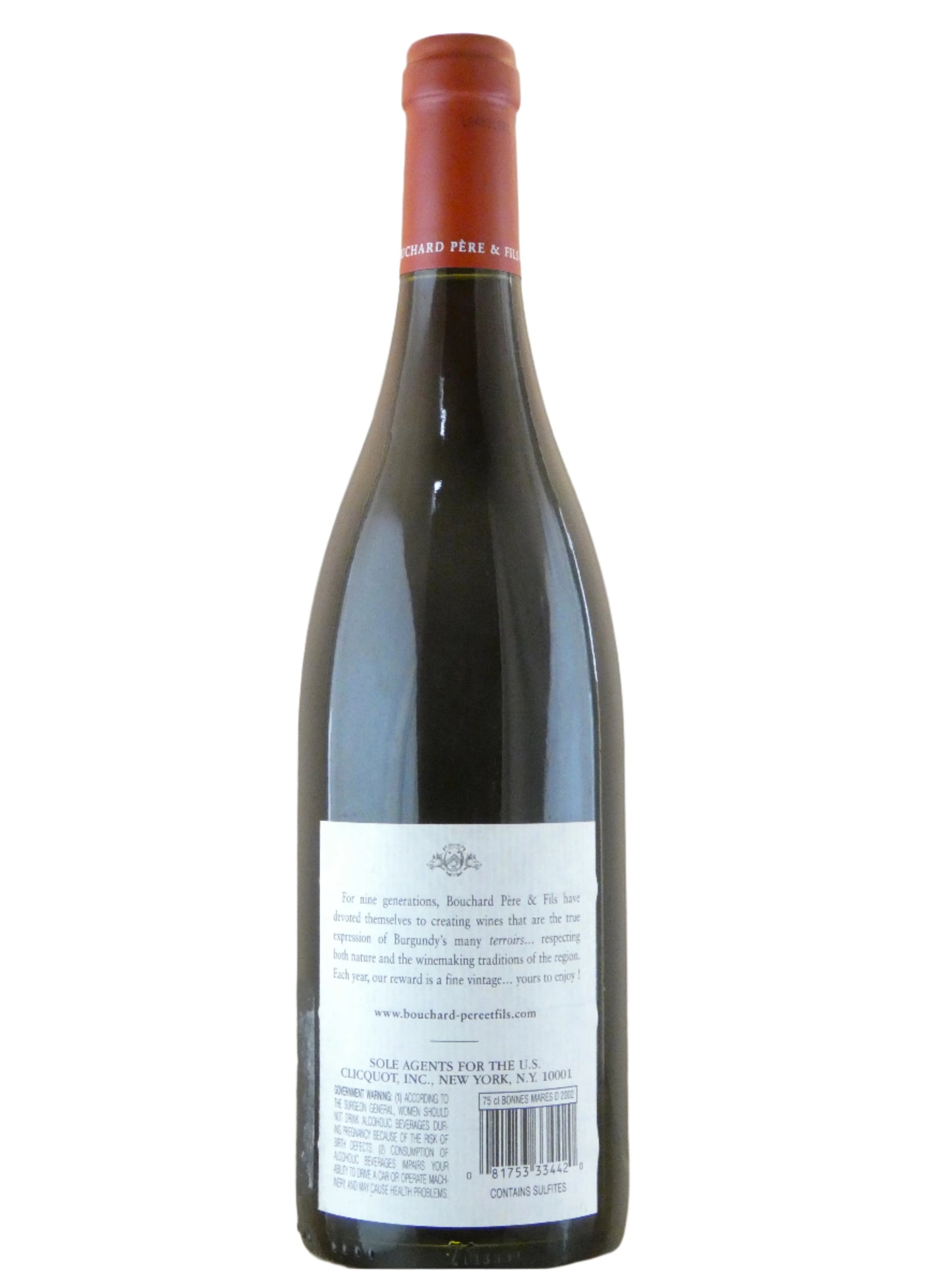 Bouchard Pere & Fils Bonnes Mares Grand Cru - 2002 (750ml)