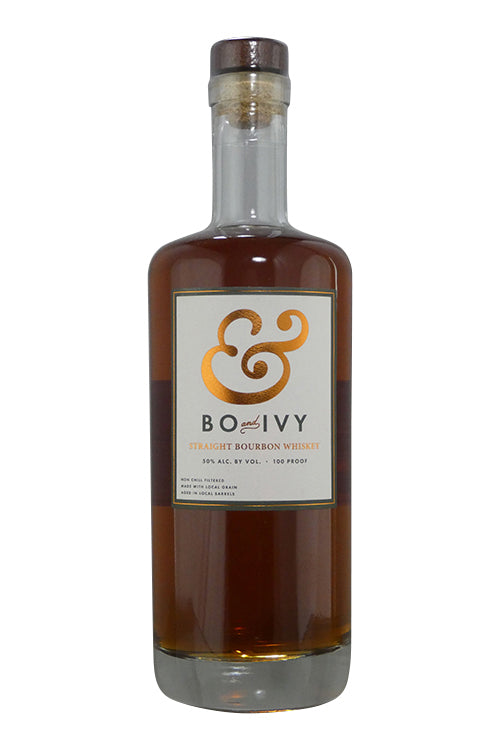 Bo & Ivy Straight Bourbon whiskey (750ml)
