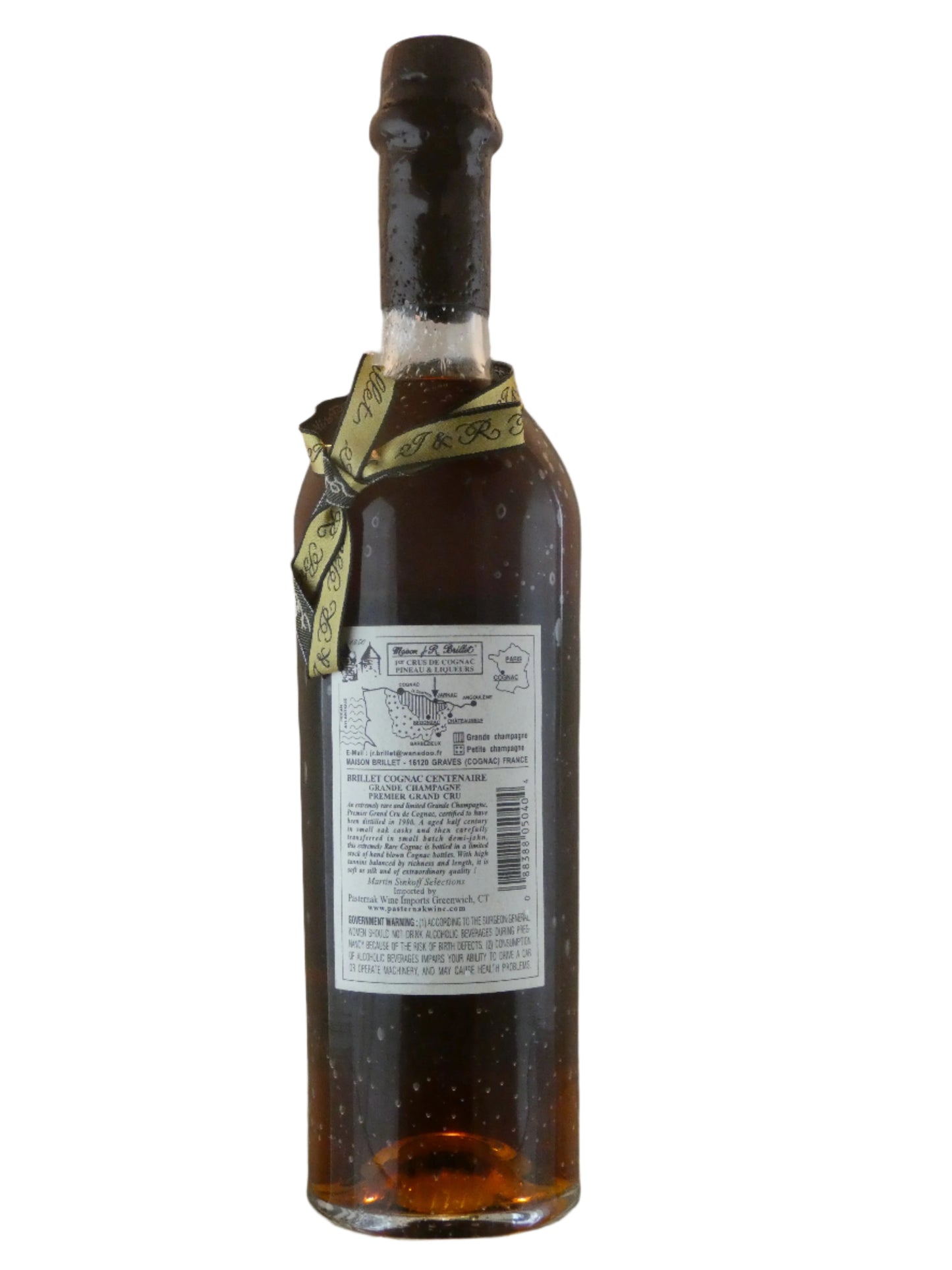 Brillet Centenaire 1900-2000 Grande Champagne Centenaire- 1900 (Bottled in 2000) (750ml)