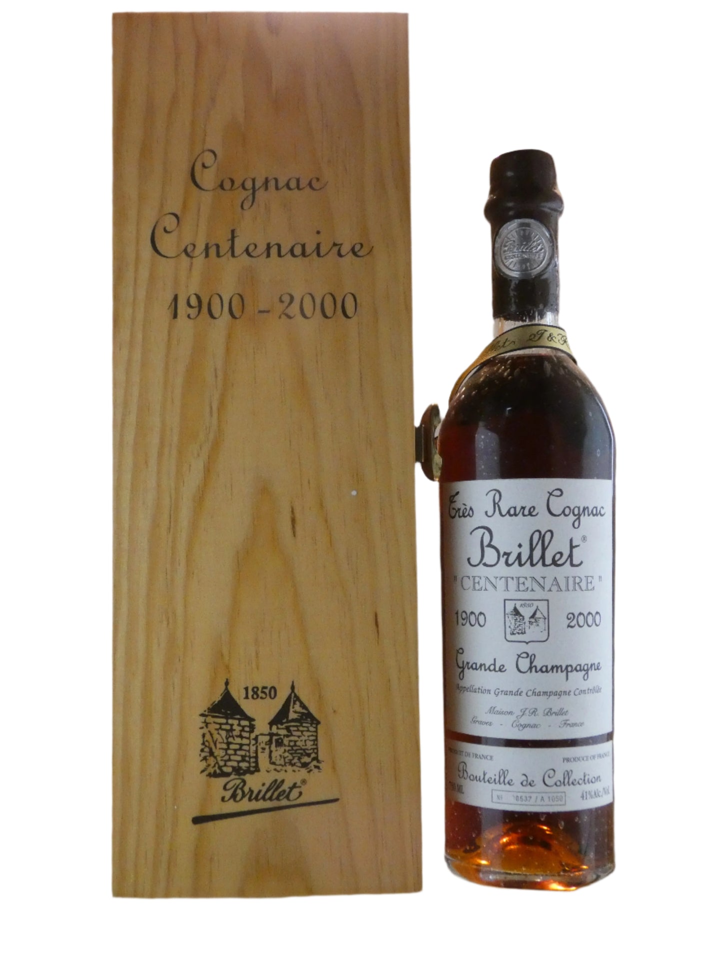 Brillet Centenaire 1900-2000 Grande Champagne Centenaire- 1900 (Bottled in 2000) (750ml)