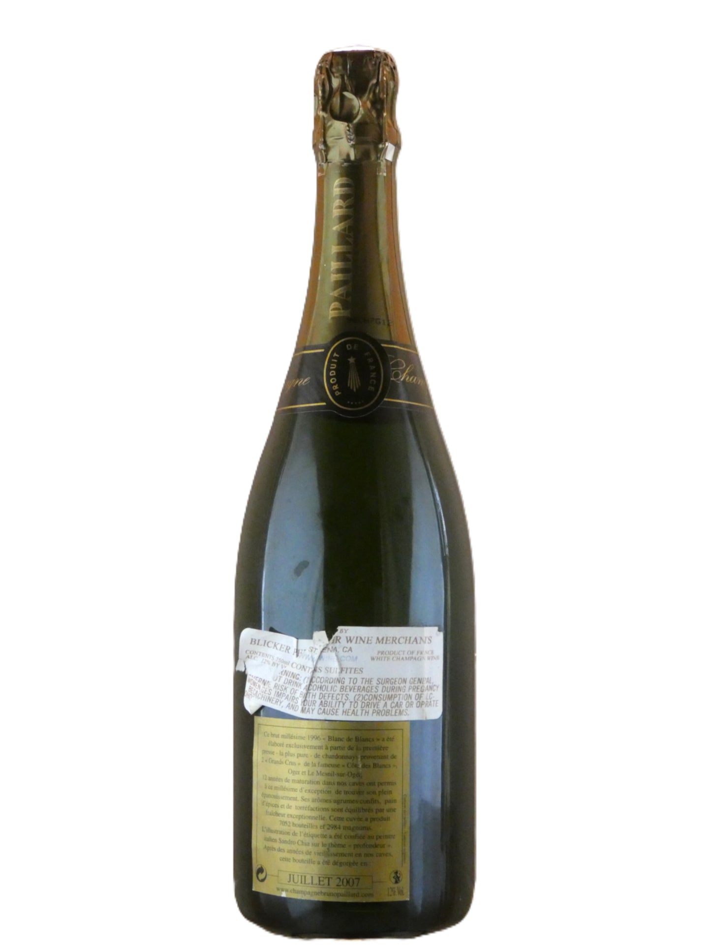 Bruno Paillard Brut Millesime Vintage - 1996 (750ml)