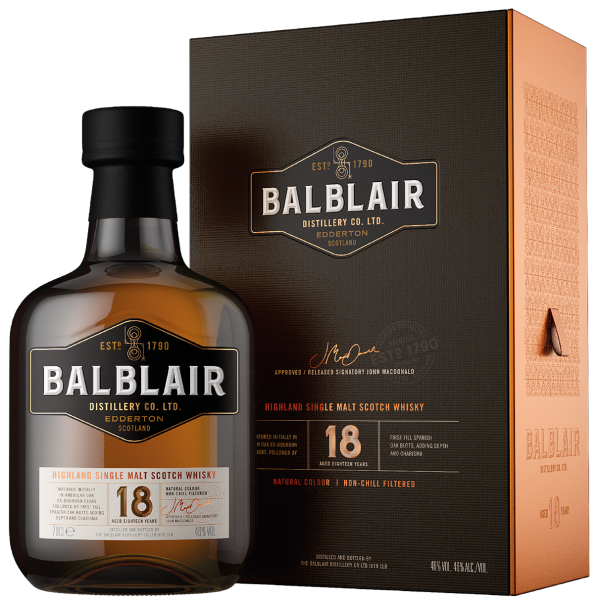 Balblair 18 year (750ml)