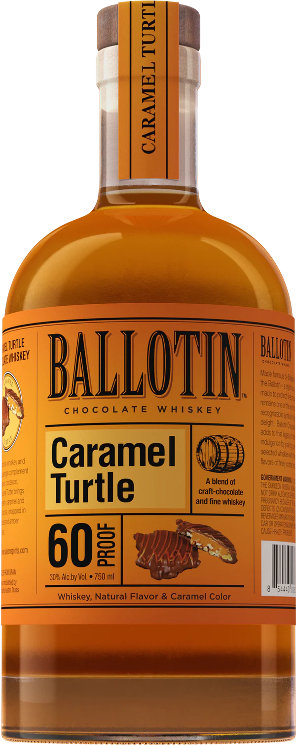Ballotin Caramel Turtle Whiskey (750ml)