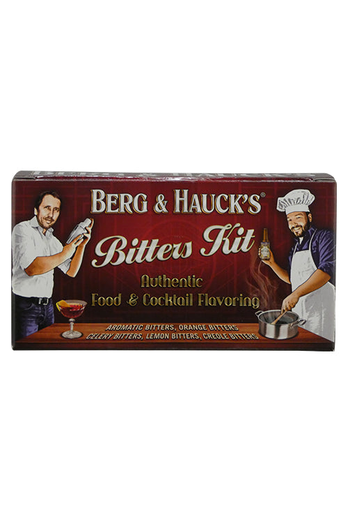 Berg & Hauck's Authentic Food & Cocktail Flavoring Germany Bitters 5 x20ml (100ml)