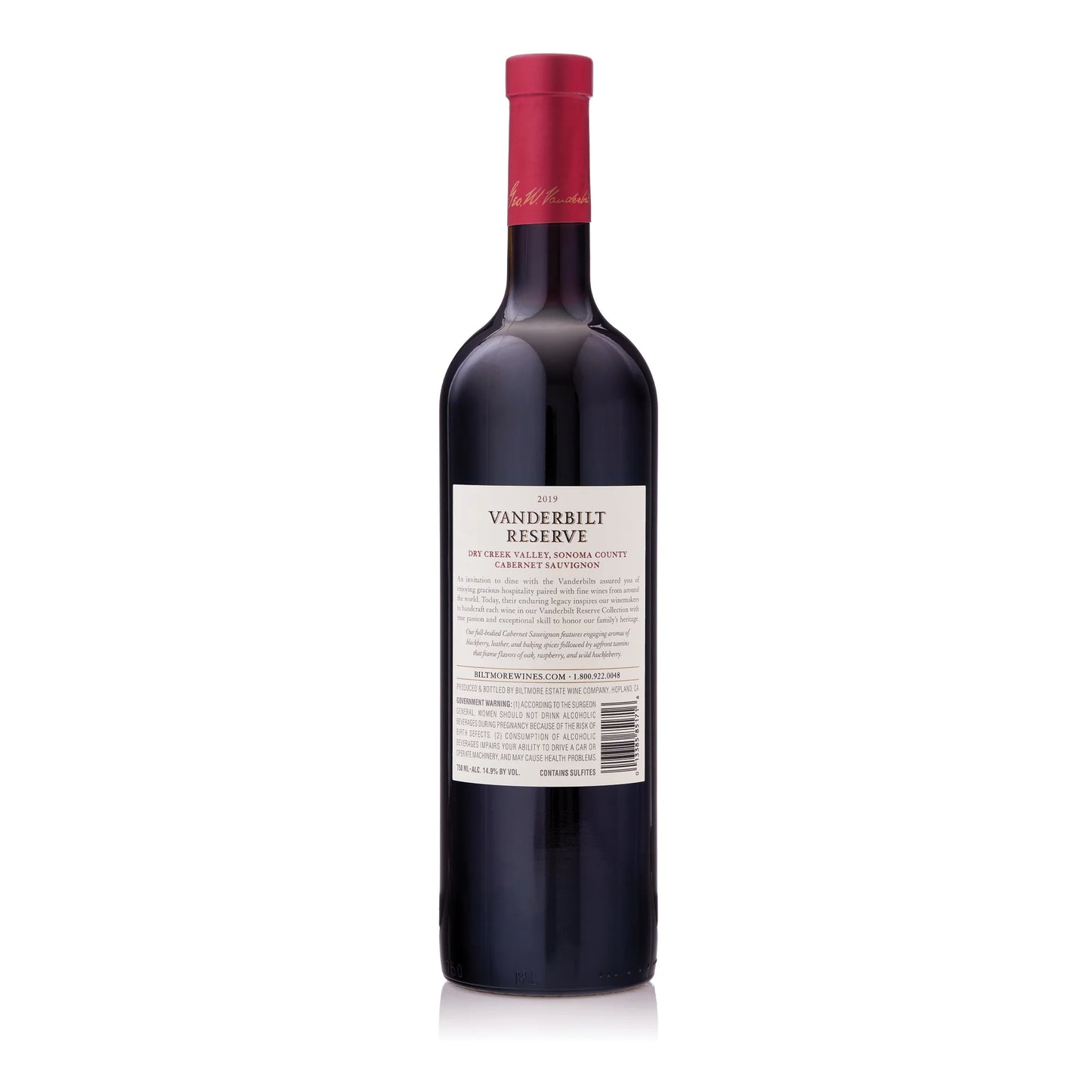 Biltmore Estate Vanderbilt Reserve Cabernet Sauvignon - 2020 (750ml)