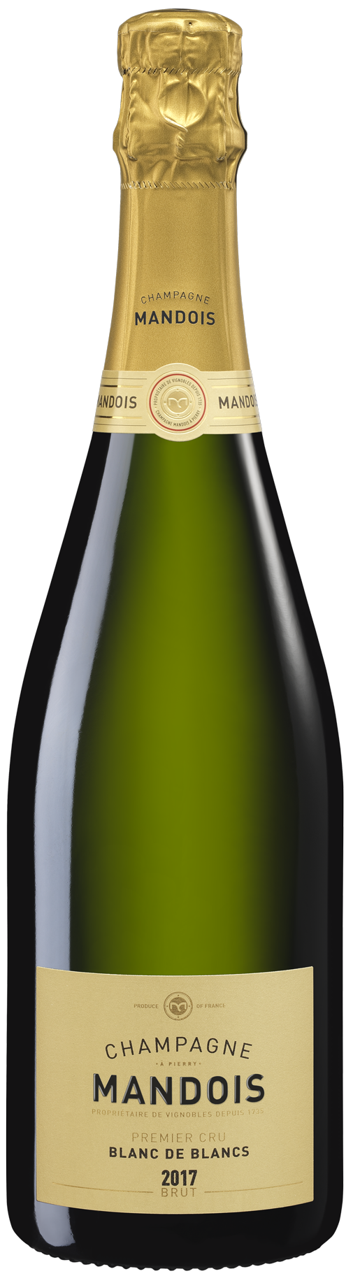 Mandois Blanc de Blancs 1er Cru - 2017 (750ml)