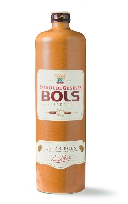 Bols Zeer Oude Genever Gin Ceremic Bottle (1L)