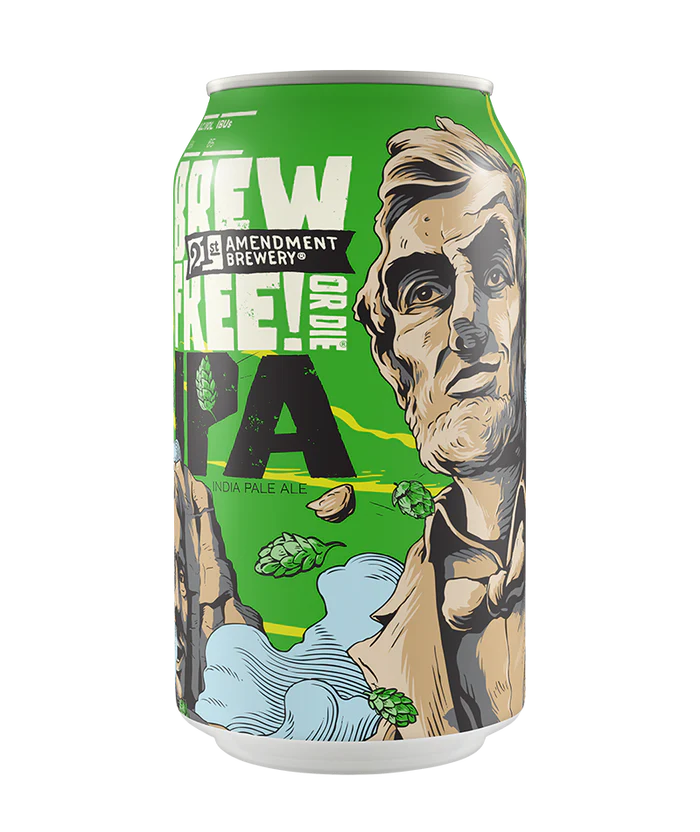 21st Amendment Brew Free or Die IPA (12oz Can 6 Pk)