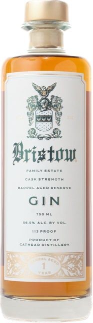 Bristow Reserve Barrel Aged Gin (750ml) Cathead