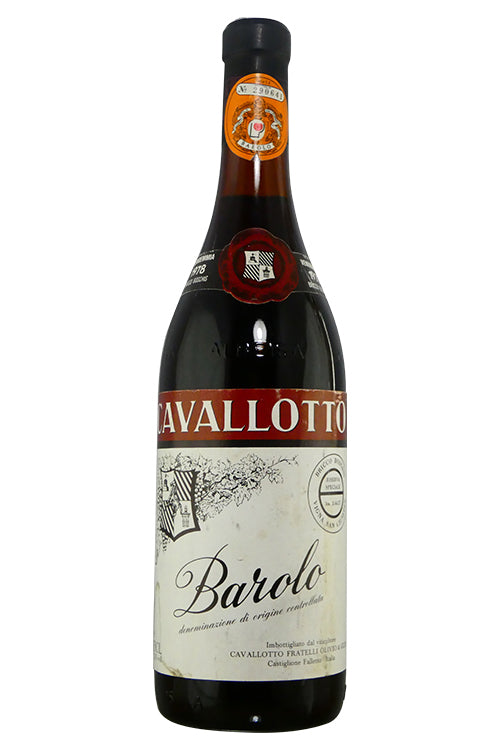 Cavallotto Bricco Boschis Vigna San Giuseppe Barolo Riserva - 1978 (750ml)