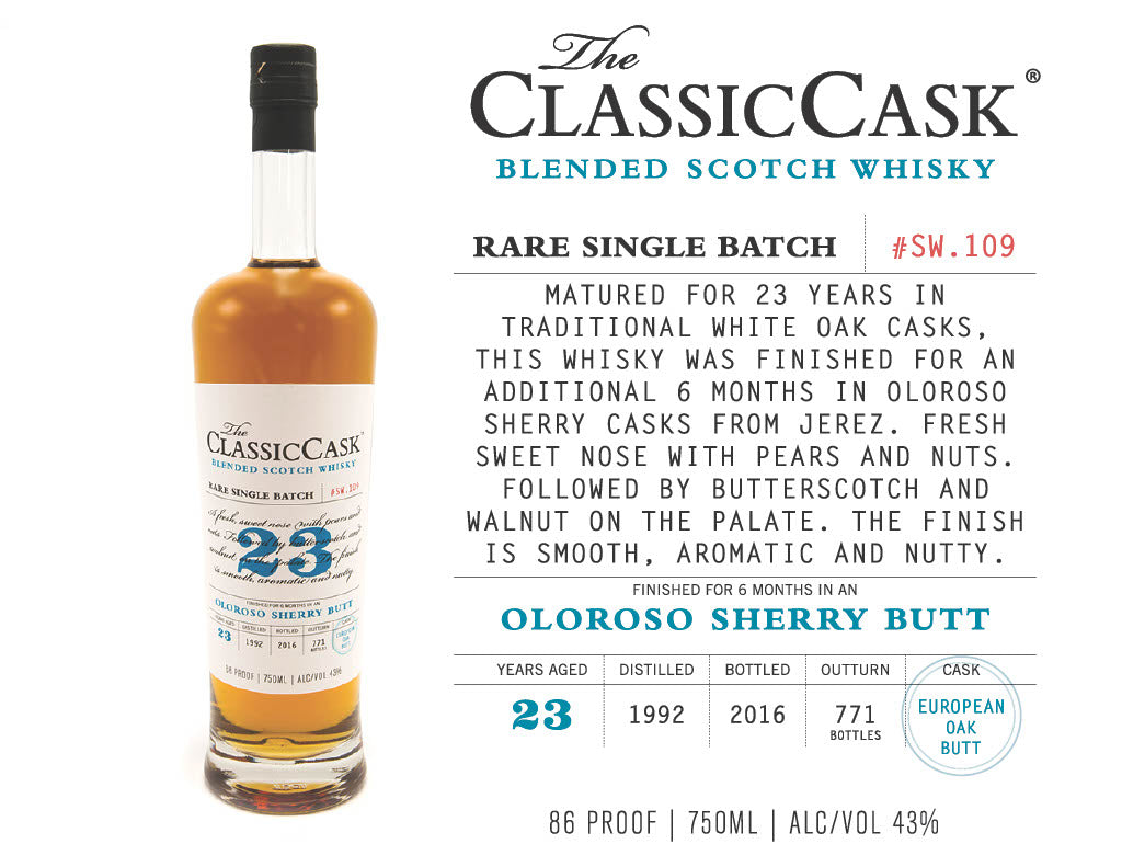 Classic Cask 23 yr Oloroso Sherry Butt (750ml)