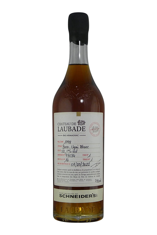 Chateau de Laubade Armagnac 1998 Cask (750ml)
