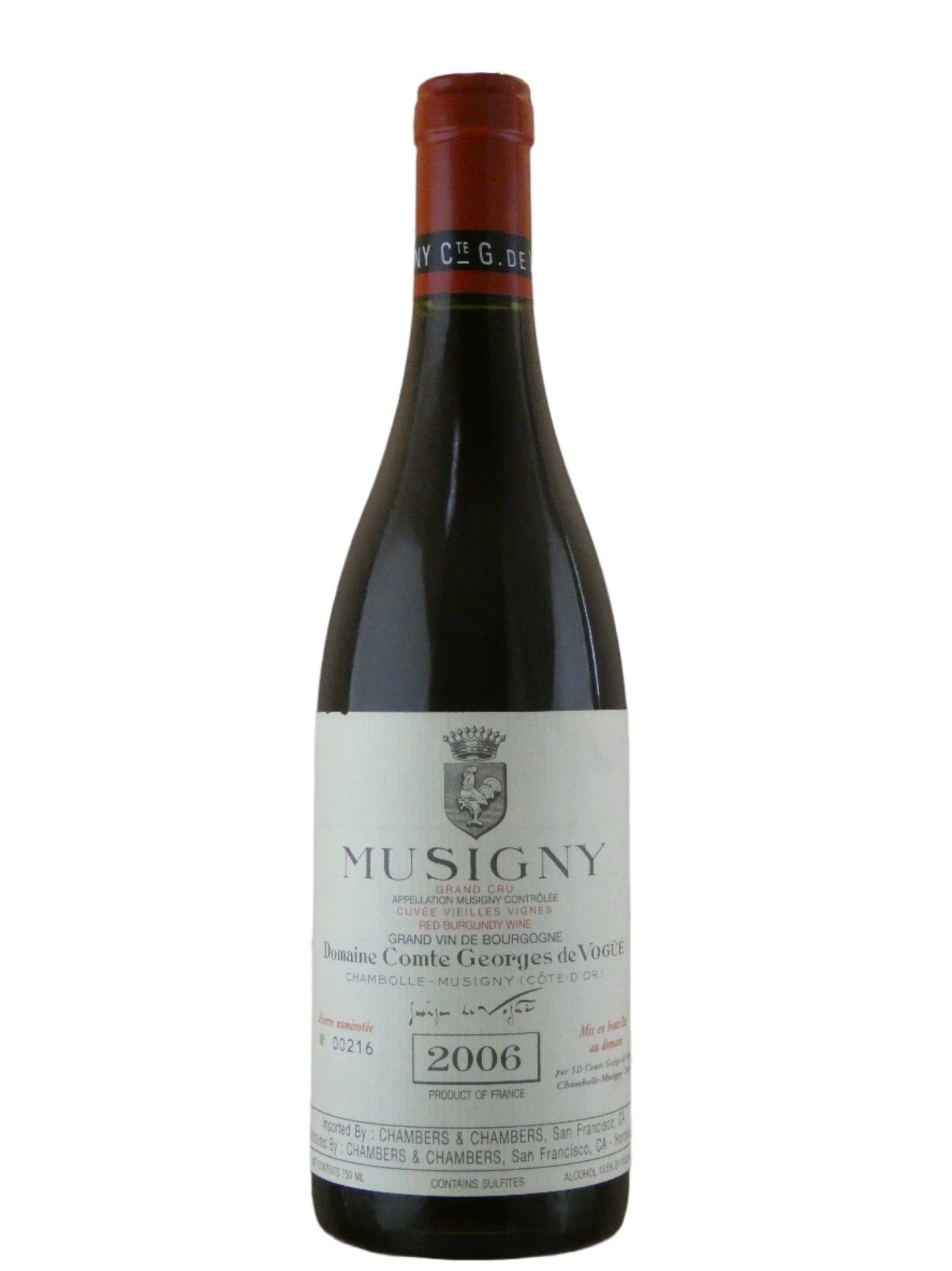 Comte Georges de Vogue Musigny Grand Cru Cuvee Vieilles Vignes- 2006 (750ml)