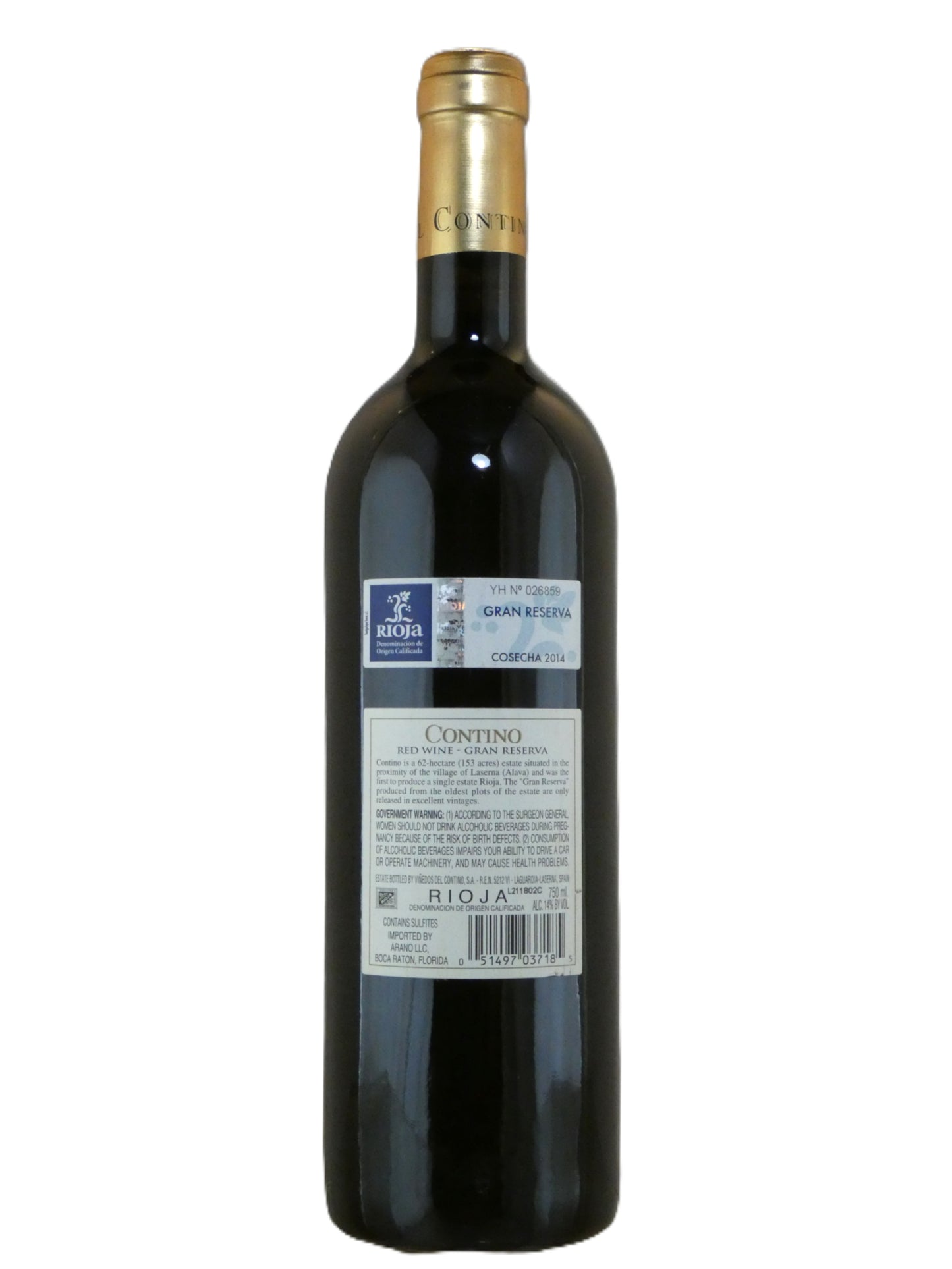 CVNE Contino Gran Reserva - 2014 (750ml)