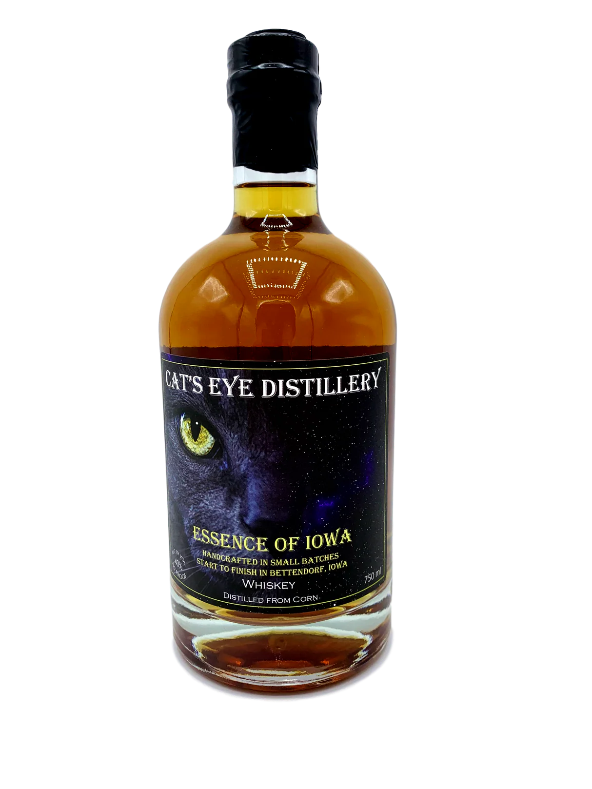 Cat's Eye Distillery Essence of Iowa Corn Whiskey (750 ml)