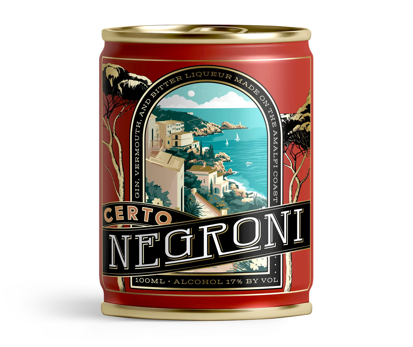 Certo Negroni Cocktail 4x100ml multi-pack