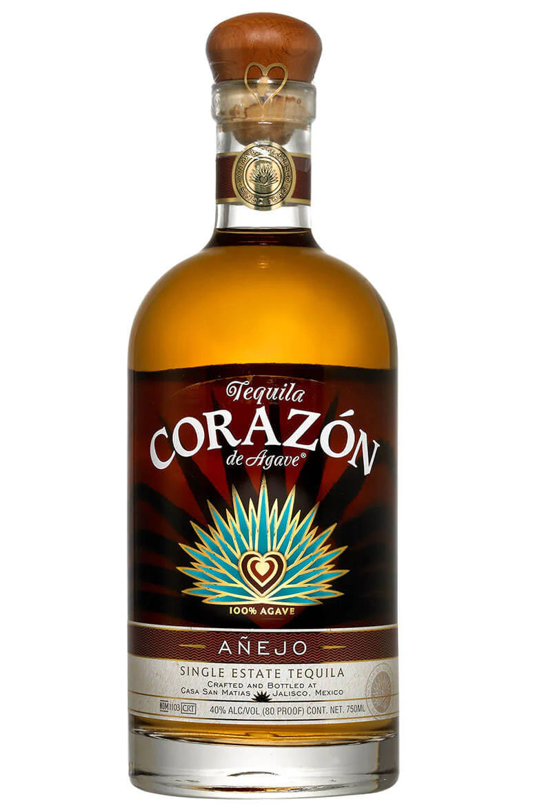 Corazon de Agave Single Estate Tequila Anejo (750ml)