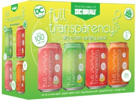 DC Brau Full Transparency Crush Variety Pack (12oz Can 12 Pk)