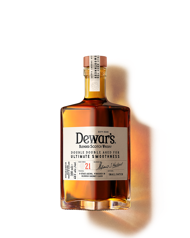 Dewar's Double Double 21 Year Old Blended Scotch Whisky (750ml)