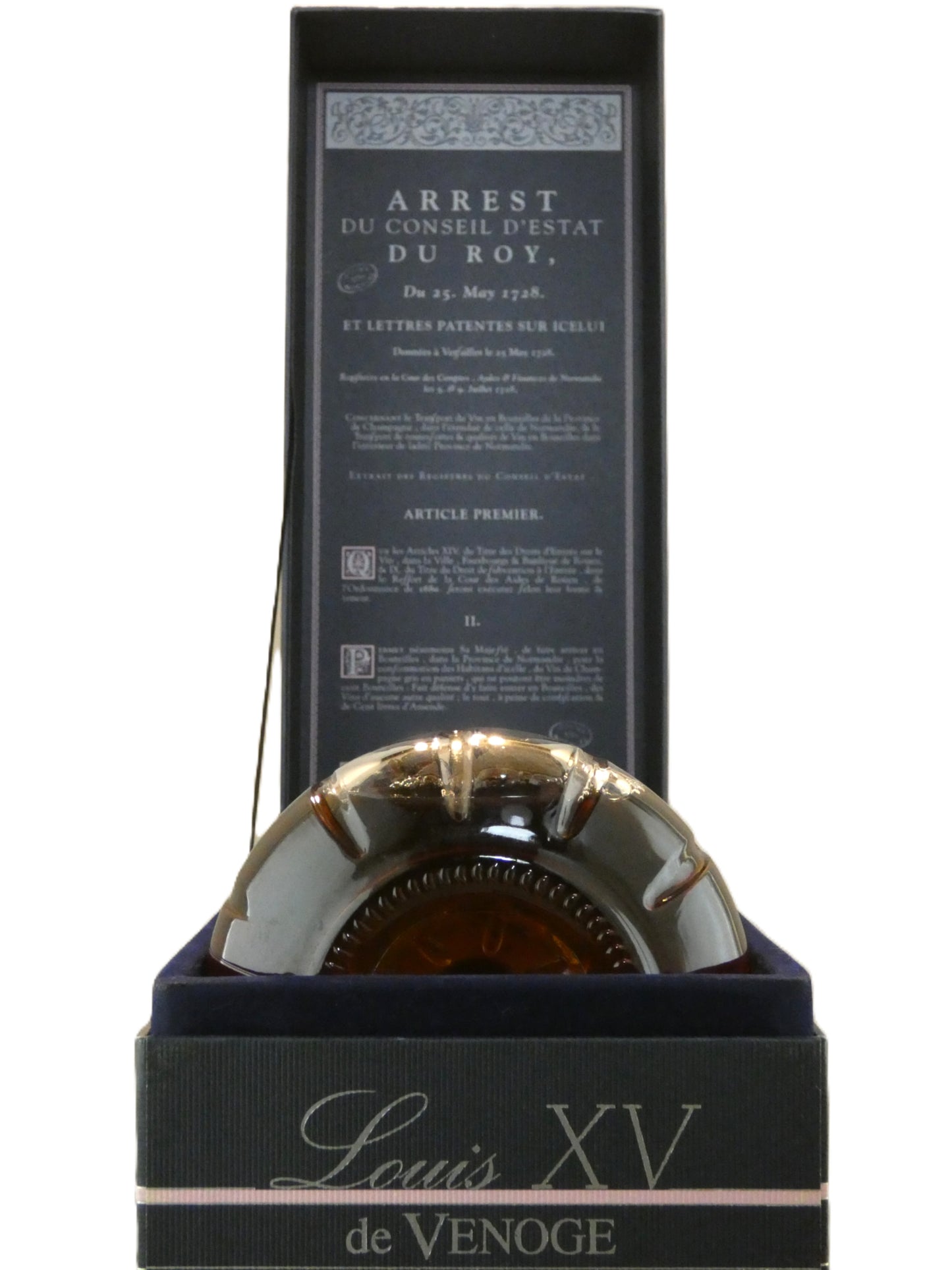 De Venoge Louis XV de Venoge Extra Brut Rose Millesime- 2002 (box, glass stopper) (750ml)