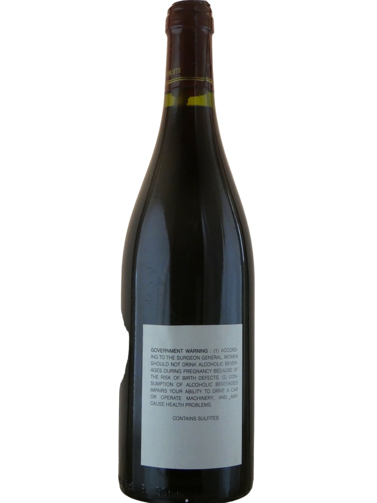 Domaine des Varoilles Bonnes-Mares Grand Cru Vielle Vigne - 1992 (750ml)