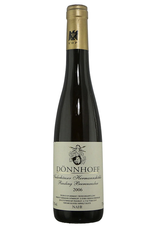 Donnhoff Niederhauser Hermannshohle Riesling Beerenauslese Goldkapsel - 2006 (375ml)