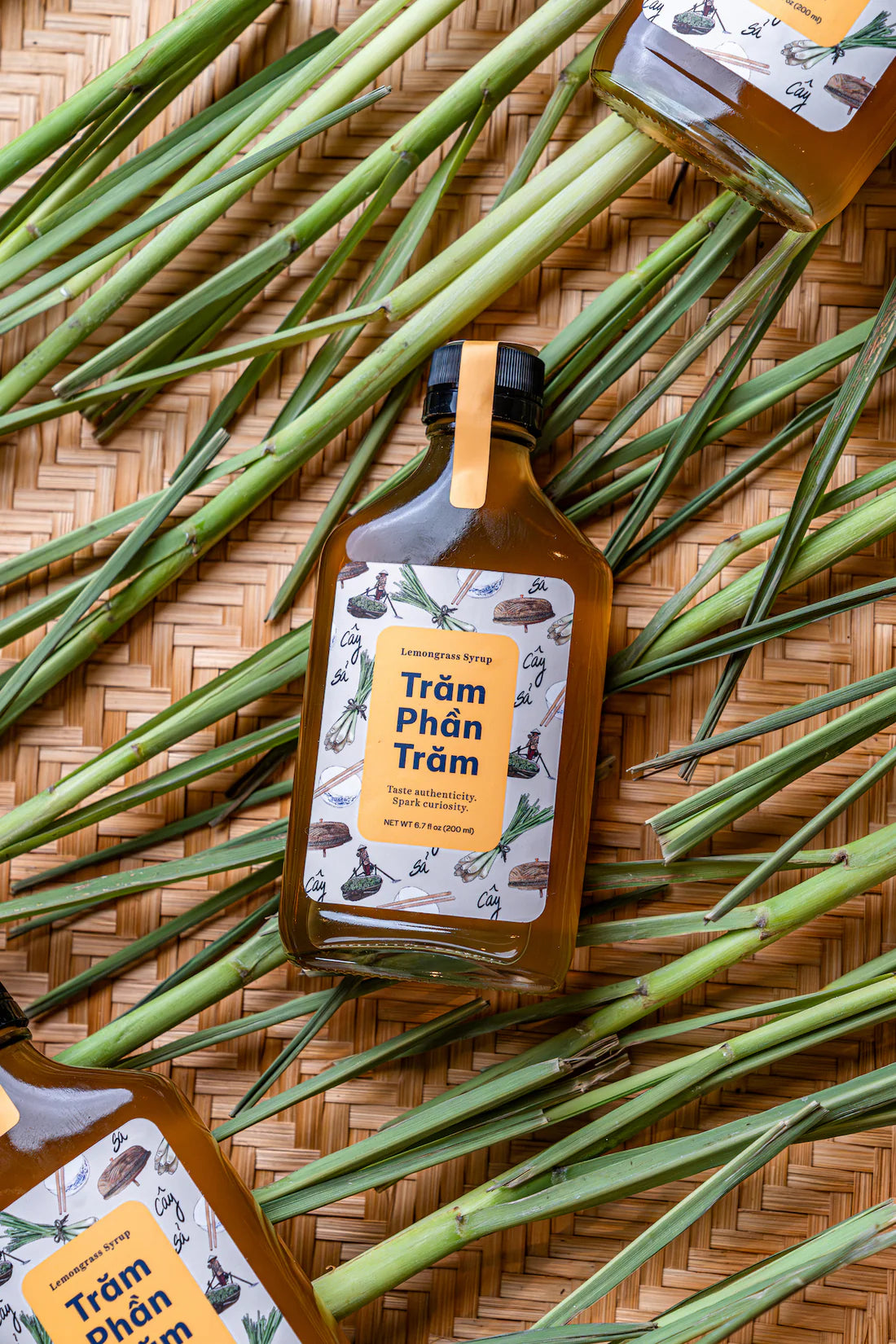 Tram Phan Tram Lemongrass Syrup (200ml)