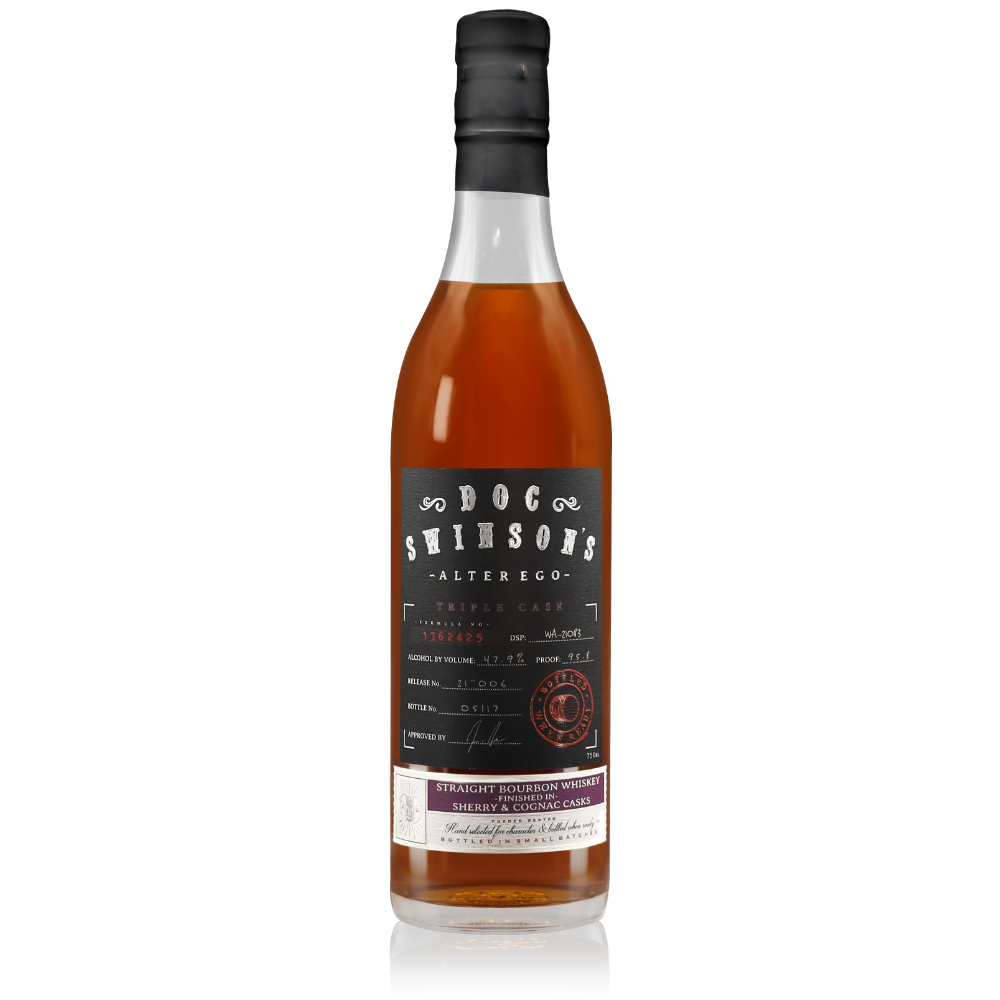 Doc Swinson's Alter Ego Triple Cask Straight Bourbon Whiskey (750ml)