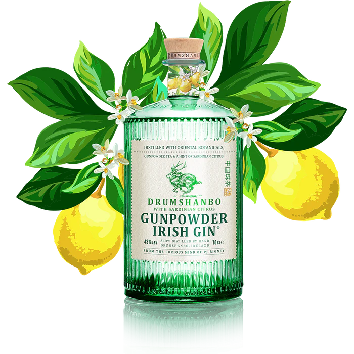 Drumshanbo Gunpowder Sardinian Citrus Gin (750ml)