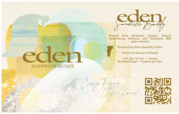 Eden Sandwich Buddy Cider (750ml)