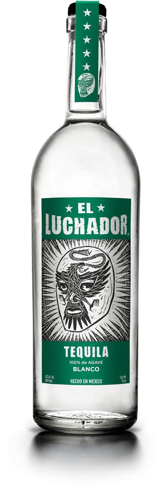El Luchador Blanco Tequila (750ml)