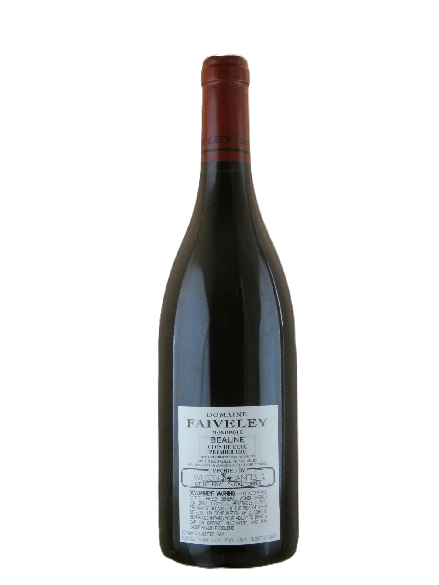 Faiveley Beaune Clos de L’ecu Premier Cru - 2008 (750ml)