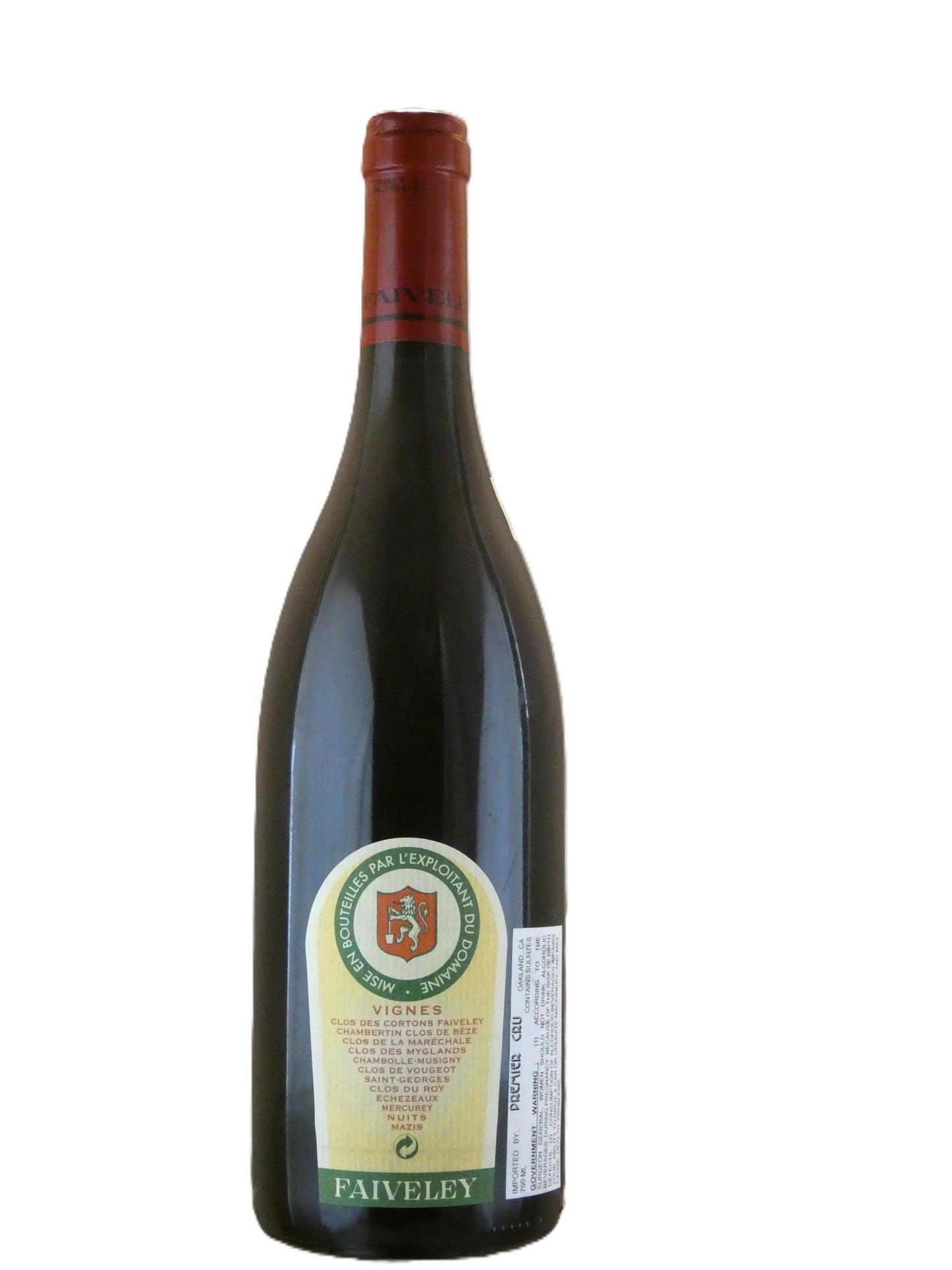 Faiveley Clos de Vougeot Grand Cru - 2004 (750ml)